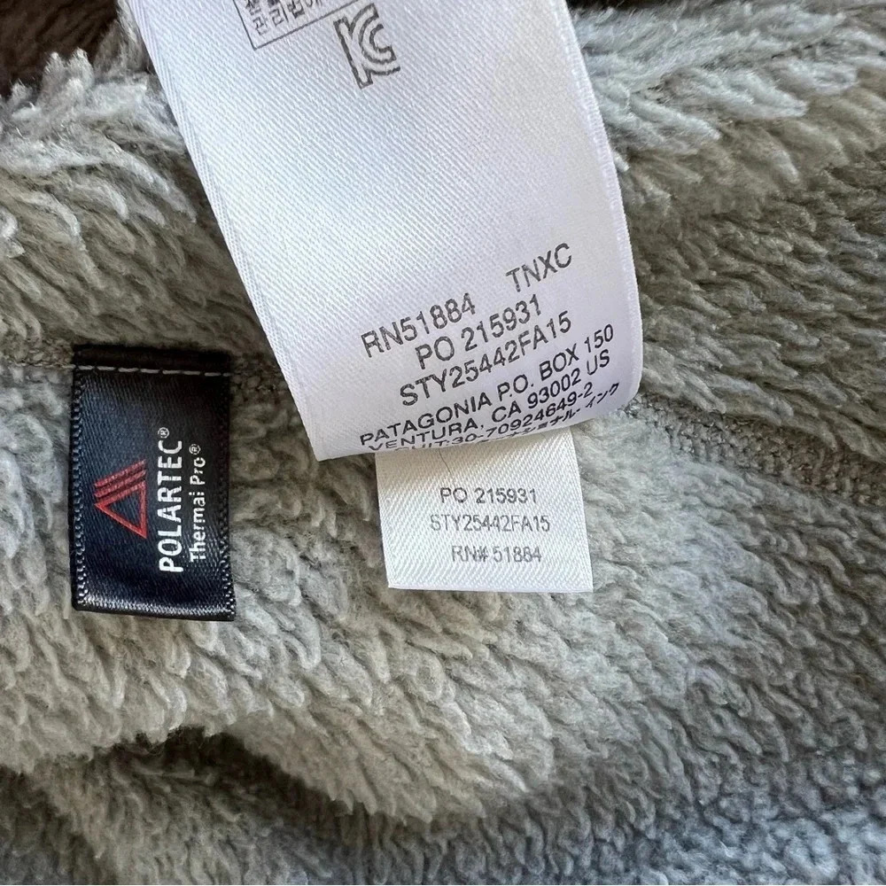 Patagonia Re-Tool Fleece Snap-T Pullover Sweater Size Medium - Picture 8 of 12